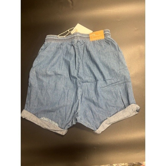 One Teaspoon NWT Dallas‎ Super Trackie Denim Shorts Size XS MSRP $110 - Picture 2 of 8